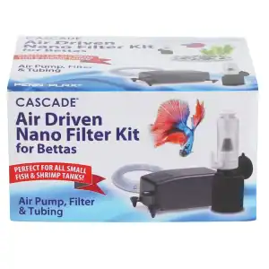 Enhance Serenity: Penn-Plax Cascade Nano Filter & Air Pump for Peaceful Betta Bowls